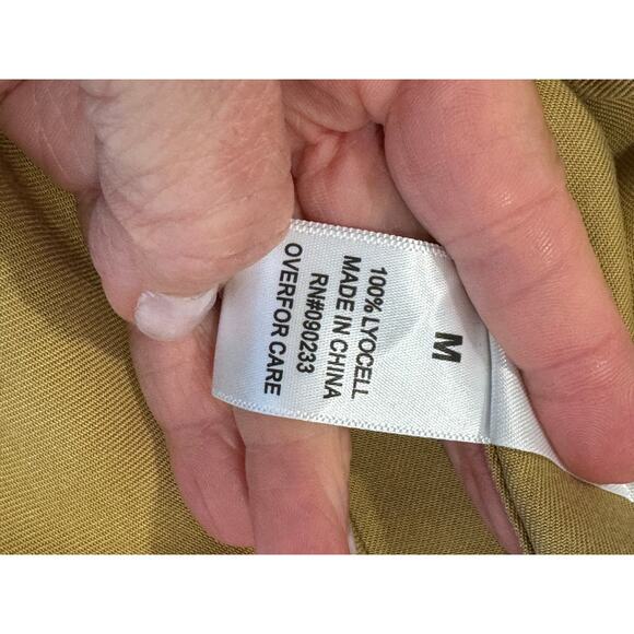 PacSun Echo Park Embroidered Gold Bowling Camp Shirt M - Picture 10 of 11